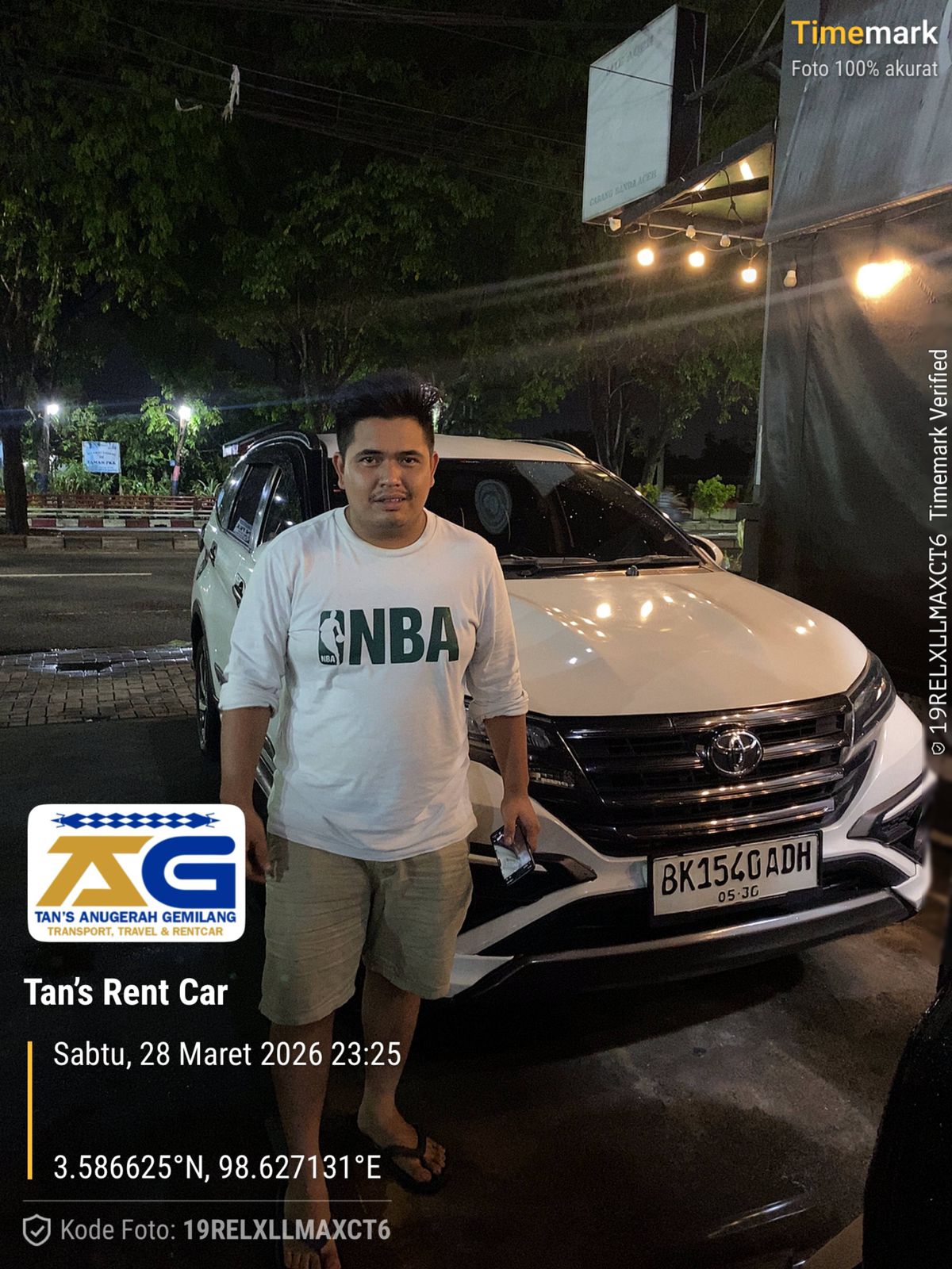 Pelanggan TAN'S RENT CAR