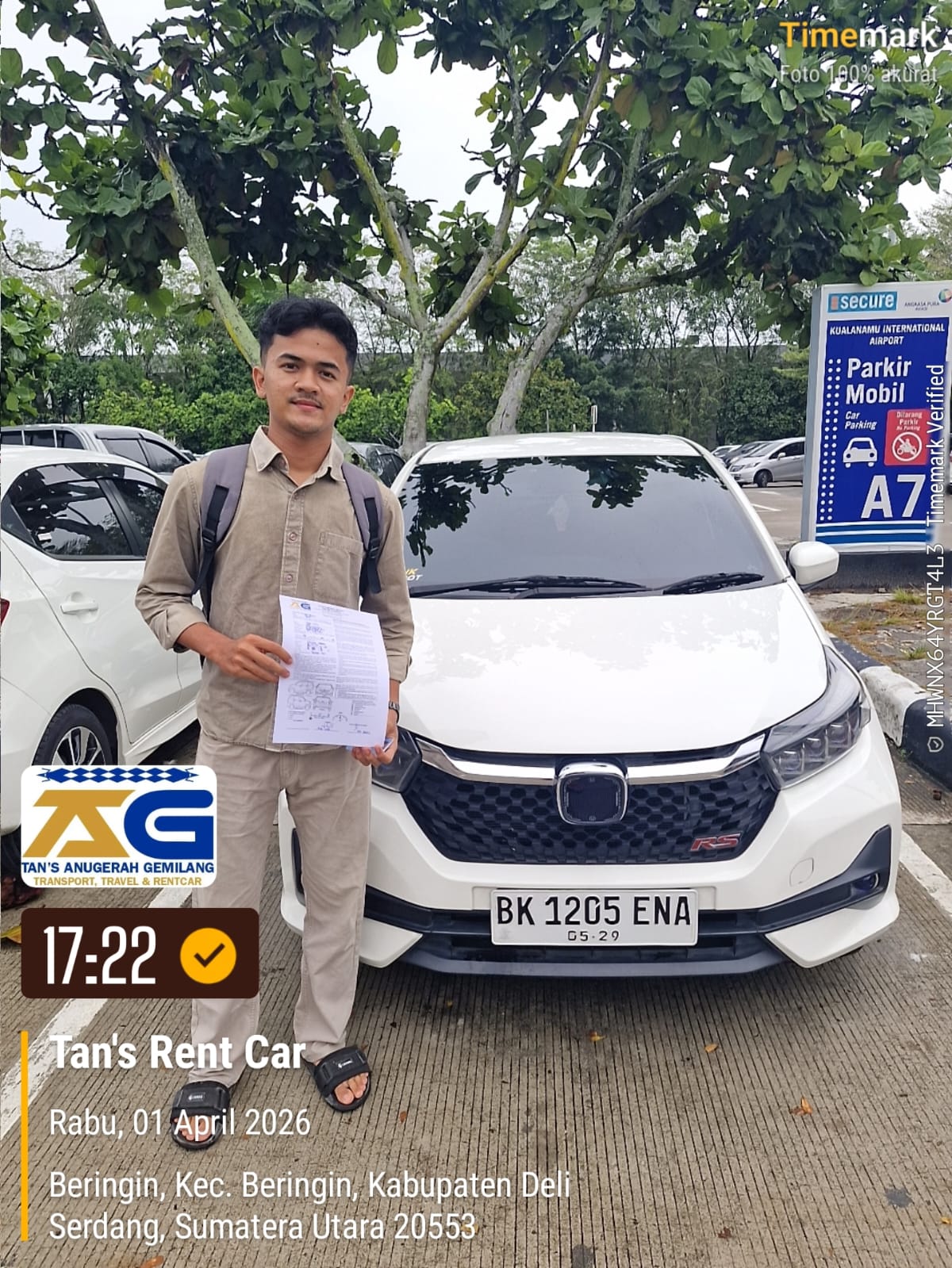 Pelanggan TAN'S RENT CAR